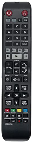 AK59-00176A Replacement Remote Control Fit for Samsung Blu-ray Recorder BD-H8500M BD-H8500M/XU BD-H8900M BD-H8900M/XU BDH8500A BDH8900A BD-H8500A BD-H8900A BDH8500AXY BDH8900AXY
