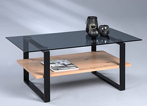 M2 Kollektion Couchtisch Como in Artisaneiche, B/H/T = 110x43x60cm