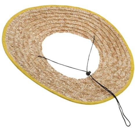BESTonZON Helmvorhang Kappe mit breiter Krempe Schutzhelm-Schattenhals Schutzhelme Cowboyhut für Männer Helmvisier Hutvisier für den BAU breite Traufen Strohhut Hutbrett BAU Hut Zubehör