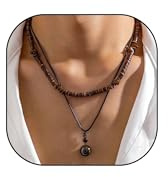YANCHUN Surfer Necklace Seashell Necklace for Mens Necklaces Gifts Beach Essentials Summer Beach Jewelry for Men