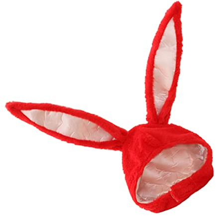 Vaguelly 1stück Plüsch Hasenohren Hut Lustige Party Dekoration Für Ostern Halloween Und Festlichkeiten Bequeme Und Trendige Kopfbedeckung Für Erwachsene