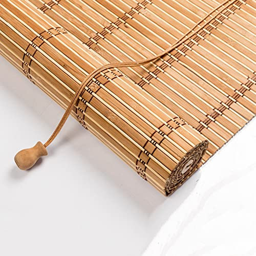 Tende in bambù retrò, Tende a Rullo in bambù per Esterni, Tende da Sole, Tende avvolgibili con filtraggio della Luce, Tende a Pacchetto in bambù, Tende Decorative per finestre, Giardini, Pad