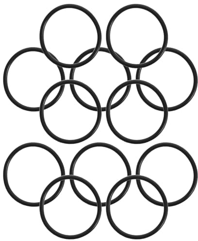 SHINYPASING 12 Piezas de Bandas Elásticas para Suspensión de Micrófono Anillos de Goma Antivibración Compatibles Micrófonos de Condensador para Uso en Estudio