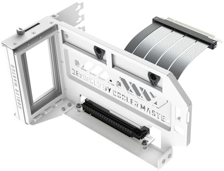 Cooler Master Support Vertical pour Carte Graphique Gen5 avec câble élévateur PCIe 5.0 x16, Support de Carte Graphique réglable pour boîtiers E-ATX, ATX et Micro-ATX, Prend en Charge Les GPU à Triple