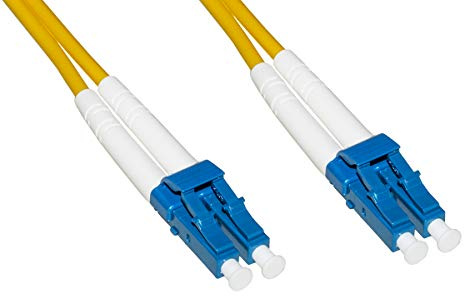 LINK LKLCLC905 - Cavo Fibra Ottica LC-LC Singlemode 9/125 Duplex 5 Metri – Alta Velocità per Networking, Server e Data Center