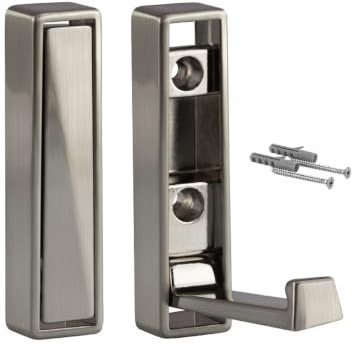 Gedotec Appendiabiti pieghevoli - 1 pezzo - Modello JUNUS - Appendiabiti moderni - Ganci da parete per appendiabiti a vite - incl. materiale di fissaggio