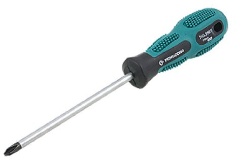 Aexit 6 x 235mm Nonskid Plastic Long Handle Phillips Screwdriver (f6e04a0a877774cfffe1b12587ef34df)
