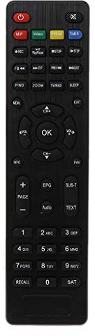 JENOR Telecomando di ricambio per Freesat V7 HD/V7 MAX/V7 Combo TV Box Set Top Box Ricevitore Satellitare Accessori