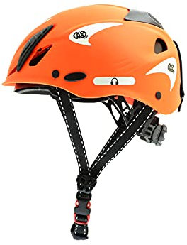 Kong Mouse Work, Casco de Trabajo Unisex Adulto, Naranja Fluorescente Reflectante Soft Touch, Talla única