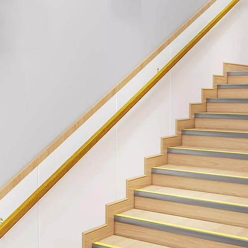 Pasamanos Escalera Barandilla Soporte De Pared Barandilla De Madera Para Niños Mayores Seguridad Para Discapacitados, Pasamanos Antideslizante Sin Barreras Para Centro Comercial ( Size : 3ft/90cm )