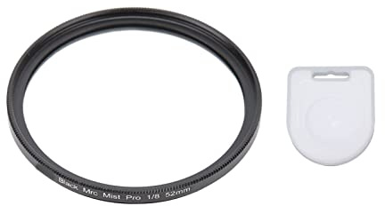 Schwarzer Nebelfilter, Optisches Glas, MRC-Beschichtung, Kamera-Trübungsfilter, wasserdichte Anti-Rutsch-Textur für Videoaufnahmen (52MM)