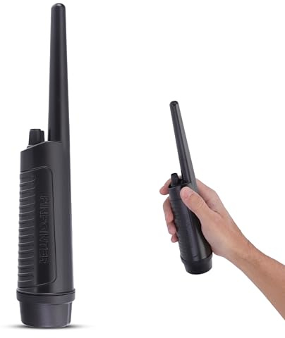Pyle Handheld Metal Detector Pinpointer– Waterproof Submersible Probe, Adjustable Sensitivity,LED & Vibration Alerts,Low Battery Indicator,Automatic Power Off – Perfect for Ground, Dirt, Sand & Water