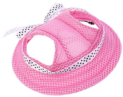 Beavorty Sonnenhut für Hunde Netzstoff Größe Einzigartiges Stilvolles Haustier-Accessoire