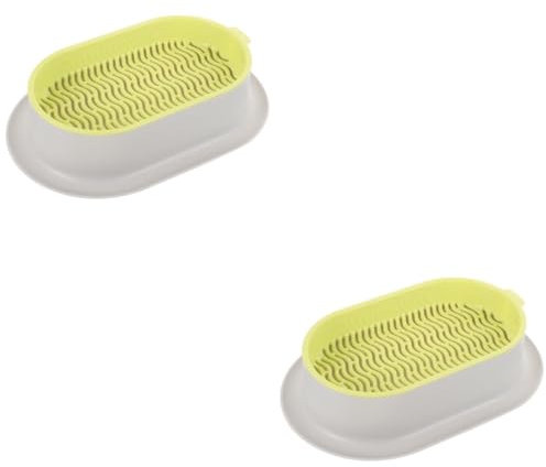 SUPVOX 2pcs Box Cat Grass Hydroponic Planter Box for Pet Cat Grass Planting Tray Seeds Easy to Grow for Home Gardening