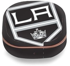 Head Case Designs Offizielle NHL Übergroß Los Angeles Kings Vinyl Haut Aufkleber Abziehbild Abdeckung kompatibel mit Buds Live/Buds Pro / Buds2