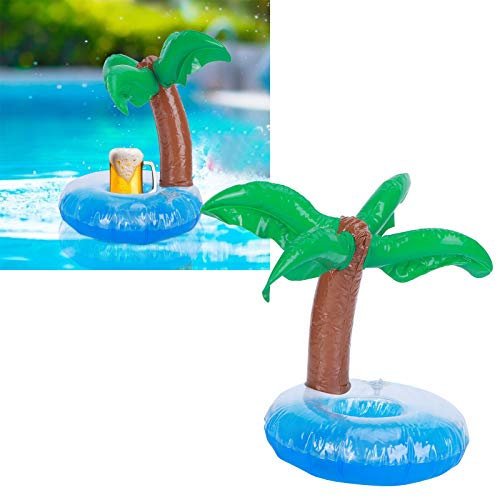 10 Pezzi Portabevande Gonfiabili, Galleggianti Portabevande per Piscina, Galleggianti per Bevande Portabicchieri Gonfiabili, Galleggianti Gonfiabili Portabicchieri Galleggianti