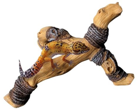 Terrarium Reptile Zweige, Schlangenkletterzweig | Mehrzweck -Terrarium -Eckzweig - Terrarien Habitat Zubehör Für Eidechsen Skorpione Schlangen Leopard Geckos KletternAquariumdekoration, Au