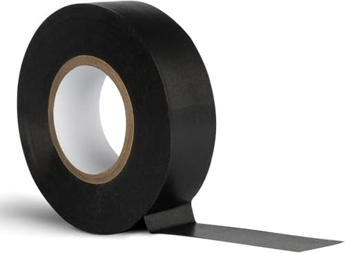 PVC Electrical Tape-insulation tape-Waterproof Heat Resistant Tape 20m x 19mm - Strong Heavy Duty, Sticky, PVC Electric Insulation Tape for Wires, and Cables (1)