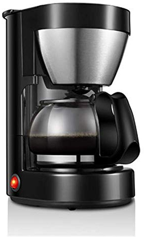 GLJTUO Cafetera Combinada De Acero Inoxidable, Pequeña Tetera Automática De Goteo para El Hogar.