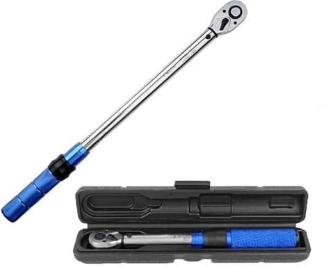 AYJYZHIAG Drehmomentschlüssel 5–60 Nm, 3/8-Zoll-Vierkantantrieb, ±3%, Hochpräzisions-Drehmomentschlüssel, professionelles Werkzeug for Fahrräder und Kraftfahrzeuge
