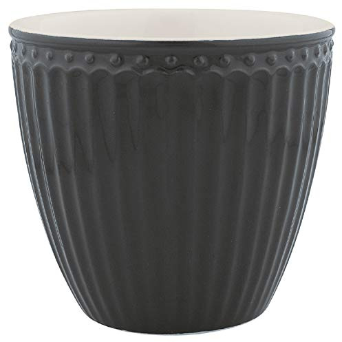 GreenGate Latte Cup Alice Dark Grey