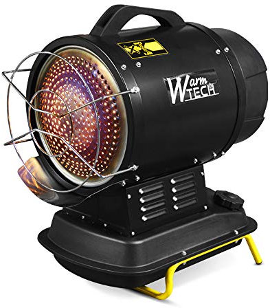 Canon à chaleur infrarouge diesel ou pétrole 20Kw - 68240 Btu/H - Warmtech