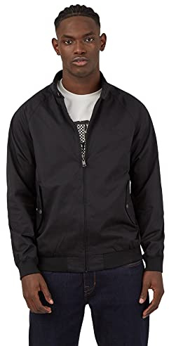 Ben Sherman Uomo Signature Harrington Giacca Not Applicable, Nero (Black 290), Medium