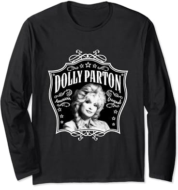 Dolly Parton American Original Long Sleeve T-Shirt