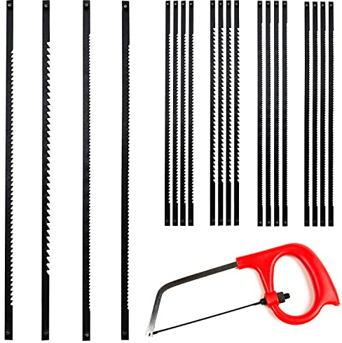 QIQN 20 lame per sega a traforo da 127 mm, con perno 10/15/18/24 denti per la lavorazione del legno, accessori per utensili elettrici
