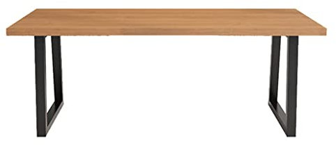 Escritorio Para Ordenador de Sobremesa de Madera Maciza, Escritorio de Dormitorio Sencillo Para el Hogar, Escritorio de Oficina Escandinavo, Escritorio Largo, Banco de Trabajo Moderno Para Juegos ( Co