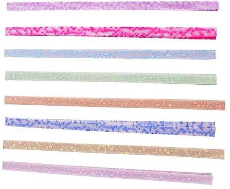 NUOBESTY 480 Stk Leuchtende Faltsterne Origami-papier Origami Sternfaltpapier Origami-set Papiersterne Origami-sternpapierstreifen Origamipapier Für Kinder Sternenpapier Krone Falten