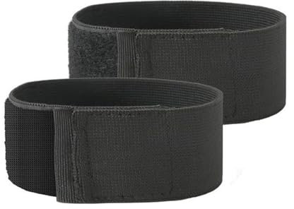 F Fityle 2-teiliges Gymnastik-Zubehör mit klebrigen Zehen, Beintraining mit zusammengefügten Füßen, Gymnastik-Trainingsbänder für Yoga- und, Schwarz