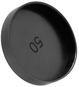 LingoFoto Microscope Lens Cap Diamete 43 46 47 48 50 52 54 55mm Depth 7mm Dust Proof Plastic Rear Cover for DSLR, Spotting Scopes, Telescopes, Binoculars. (50mm)