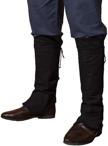 Burgschneider - Dungeons & Dragons Schurke Gamaschen - Kleidung für Larp, Mittelalter, Cosplay und Fantasy