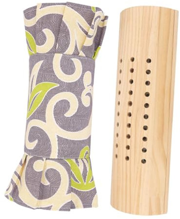 Beaupretty Holzkissen Für Nackenstütze Sauna-dekoration Ergonomisches Lendenkissen Moxibustionskissen Schlafkissen Aus Holz Saunazubehör Kopfstütze Für Entspannung