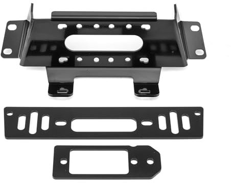 WeiSen Winch Mount Bracket Plate Compatible with Polaris Ranger 400 500 570 800 900 ETX EV MidSize / Fullsize 2009-2024