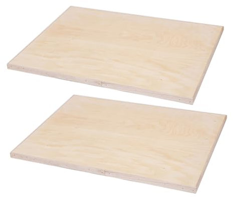 IWOWHERO Zeichenbrett Aus Holz 2er-Set Material Ideal Für Kunstprojekte Von Amateuren Und Kindern