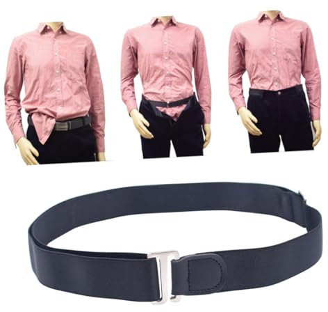 DEARMAMY Verstellbarer Unisex Hemd Stay Gürtel Antirutsch Und Faltenfrei Für Formelle Kleidung Professionelle Garderobe 3cm Aktualisierte Version