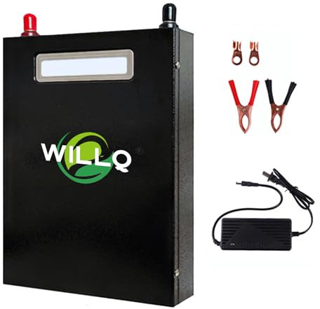 WILLQ 12V Outdoor Power Supply Li-ion Battery 12V 60Ah 80Ah 100Ah 120Ah 150Ah 180Ah 210Ah 240Ah Rechargeable Lithium Battery for Outdoor/Indoor Portable Spare Battery,12V100AH