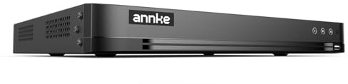 ANNKE 32 Kanal H.265+ 3K Lite AI DVR Recorder mit Personen- und Fahrzeugerkennung, 5-in-1 CVI/CVBS/AHD/TVI Überwachungs-DVR mit HDMI-Ausgang für Überwachungskamerasystem, E-Mail-Alarm mit Bildern