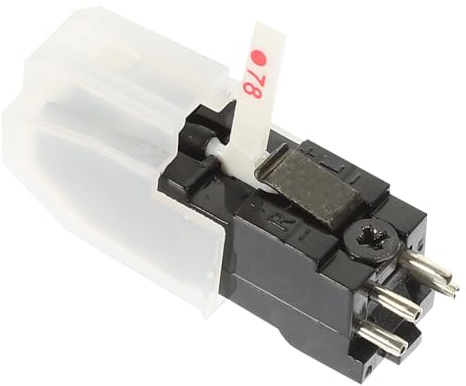 BESPORTBLE Aghi per dischi in ABS bianco forma multistrato, qualità sonora eccellente e separazione stereo superiore per accessori vinile