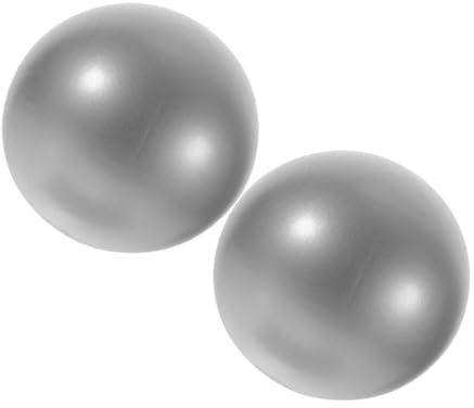 Abaodam 2 Stück Pilatesbälle aus Pvc für Yoga und Workouts 25cm Rutschfest Fördert Core Ausdauer und Gleichgewicht als Heimtrainingsball