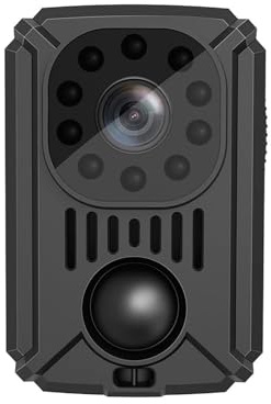 VIGILARE Cámara espía infrarrojos con sensor de movimiento, micro Spycam Mini