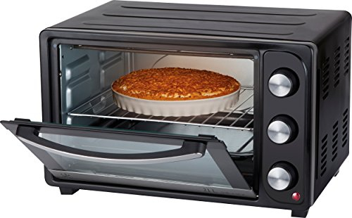 Jata HN921 Horno Eléctrico de Sobremesa, 1380 W, Capacidad 21 litros, Función Grill, Temporizador, Termostato Regulable, Incluye Parrilla, Medias Externas 44,5 x 31 x 28,5 cm