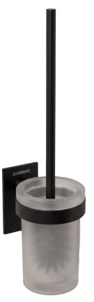 COSMIC Escobillero Pared Negro-Mate Stick