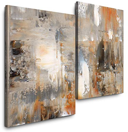 Paul Sinus Art Abstrakt 120x80cm 2 Kunstdrucke je 70x60cm Kunstdruck modern Wandbilder XXL Wanddekoration Design Wand Bild