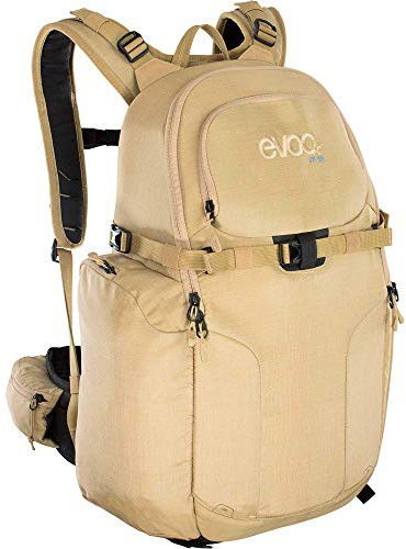 EVOC CP18 l & CP 26 l & CP 35 l Outdoor Kamerarucksack professioneller Fotorucksack für Fotoequipment (Gepolstert, ergonomisches Tragesystem, Gurtsystem für Eisäxte, Ski, Snowboard oder Stativ)