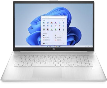 HP Laptop 17-cp3001sl, AMD Ryzen 7-7730U, RAM 16GB, SSD 512GB, Scheda Grafica Integrata, Display 17.3” FHD IPS 300 Nits, Antiriflesso, Wi-Fi 6, Privacy Cam 720p TNR, Windows 11, Argento