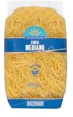 Fideo mediano Hacendado Paquete 500 g Pack 2