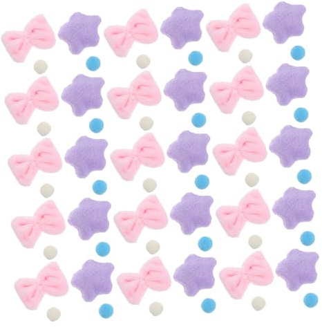 ABOOFAN 1 Juego Cortina de Puerta de Peluche para y Estrellas Decoración DIY para Habitaciones Infantiles Paneles de Pared Cuerdas de Puerta Sin Taladrar Cadenas y Bolas para y Temáticos